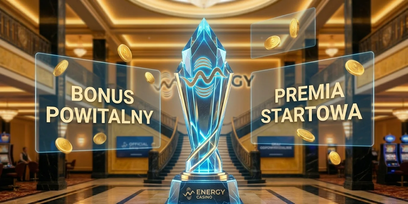 Bonus powitalny Energy Casino — 100% do 200 €/$ z mnożnikiem 2x